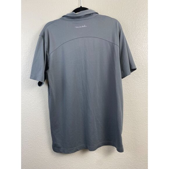 COPY - TRAVIS MATHEW Polo SHIRT MENS MEDIUM GRAY Pink Golf Performance Athleisu… - Picture 2 of 10